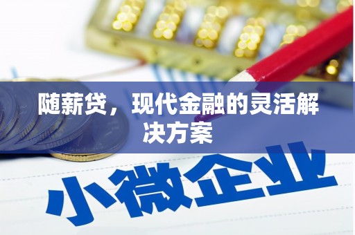 广德随薪贷，现代金融的灵活解决方案