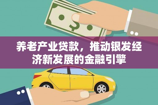 广德养老产业贷款，推动银发经济新发展的金融引擎