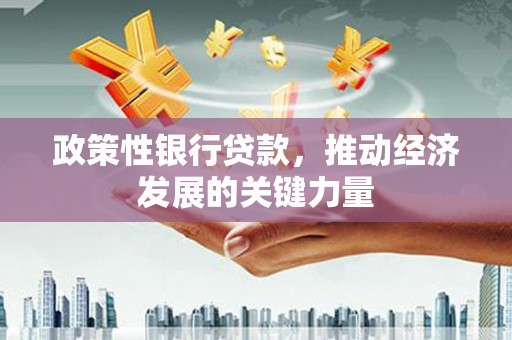 广德政策性银行贷款，推动经济发展的关键力量