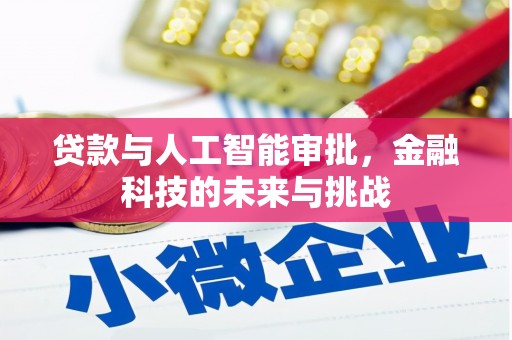 广德贷款与人工智能审批，金融科技的未来与挑战