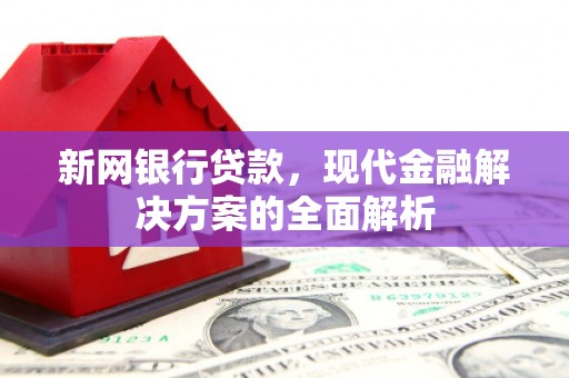 广德新网银行贷款，现代金融解决方案的全面解析