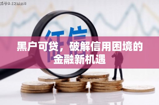 广德黑户可贷，破解信用困境的金融新机遇