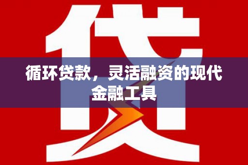 广德循环贷款，灵活融资的现代金融工具
